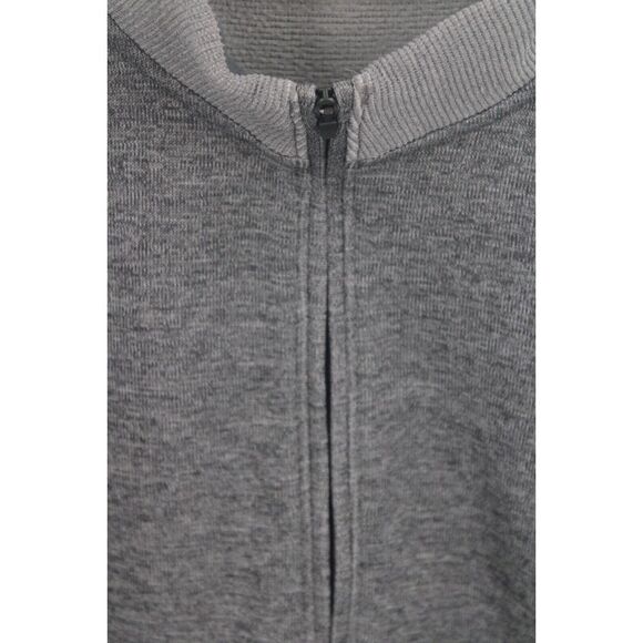 Under Armour 1/4 Zip LAYER ASH Gray ColdGEAR Loose Pullover Sweatshirt Men's XXL - Picture 4 of 7